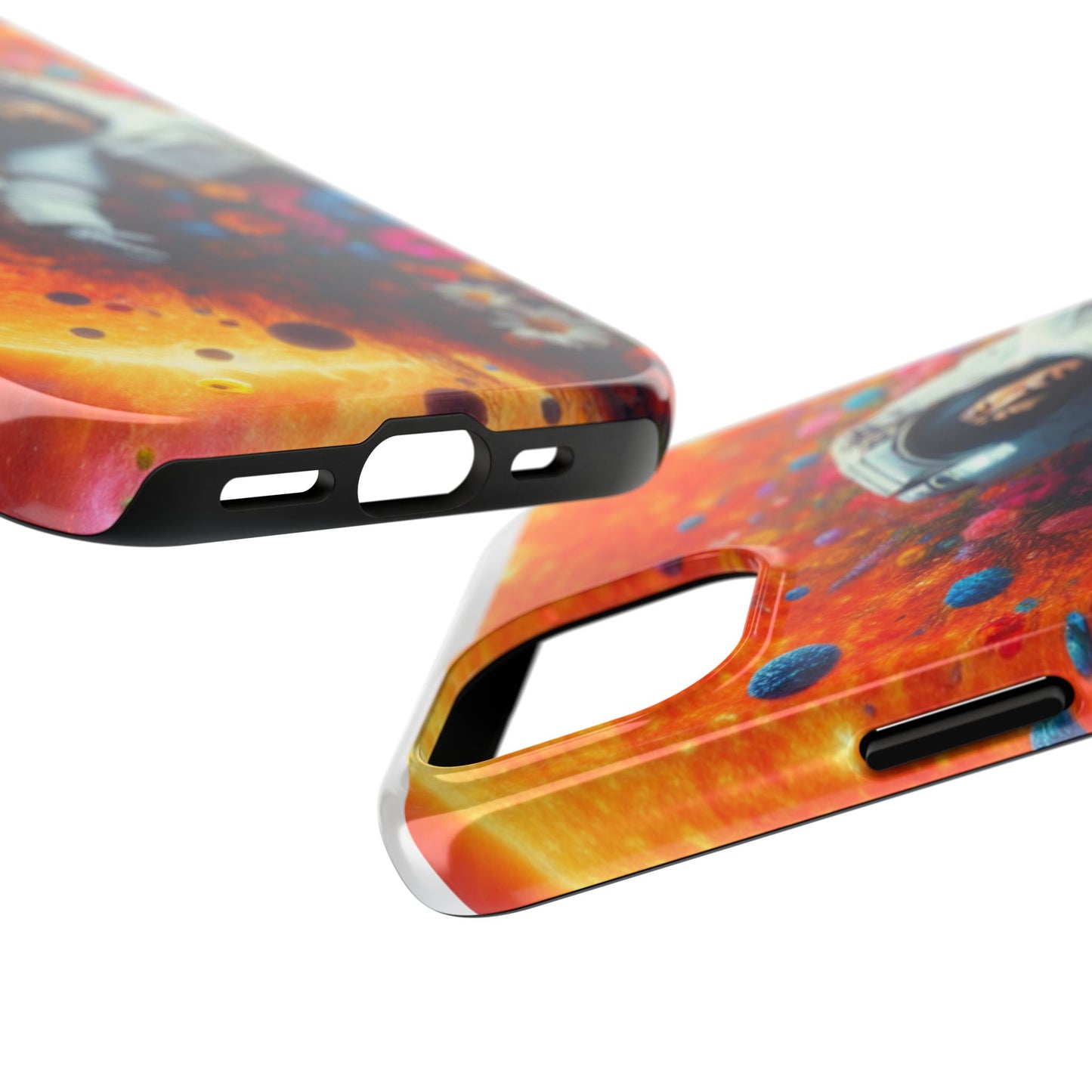 Astronaut Floral Phone Case | Space Art Protector | Unique Gift for Astronaut Lovers | Phone Accessory | Galaxy Theme