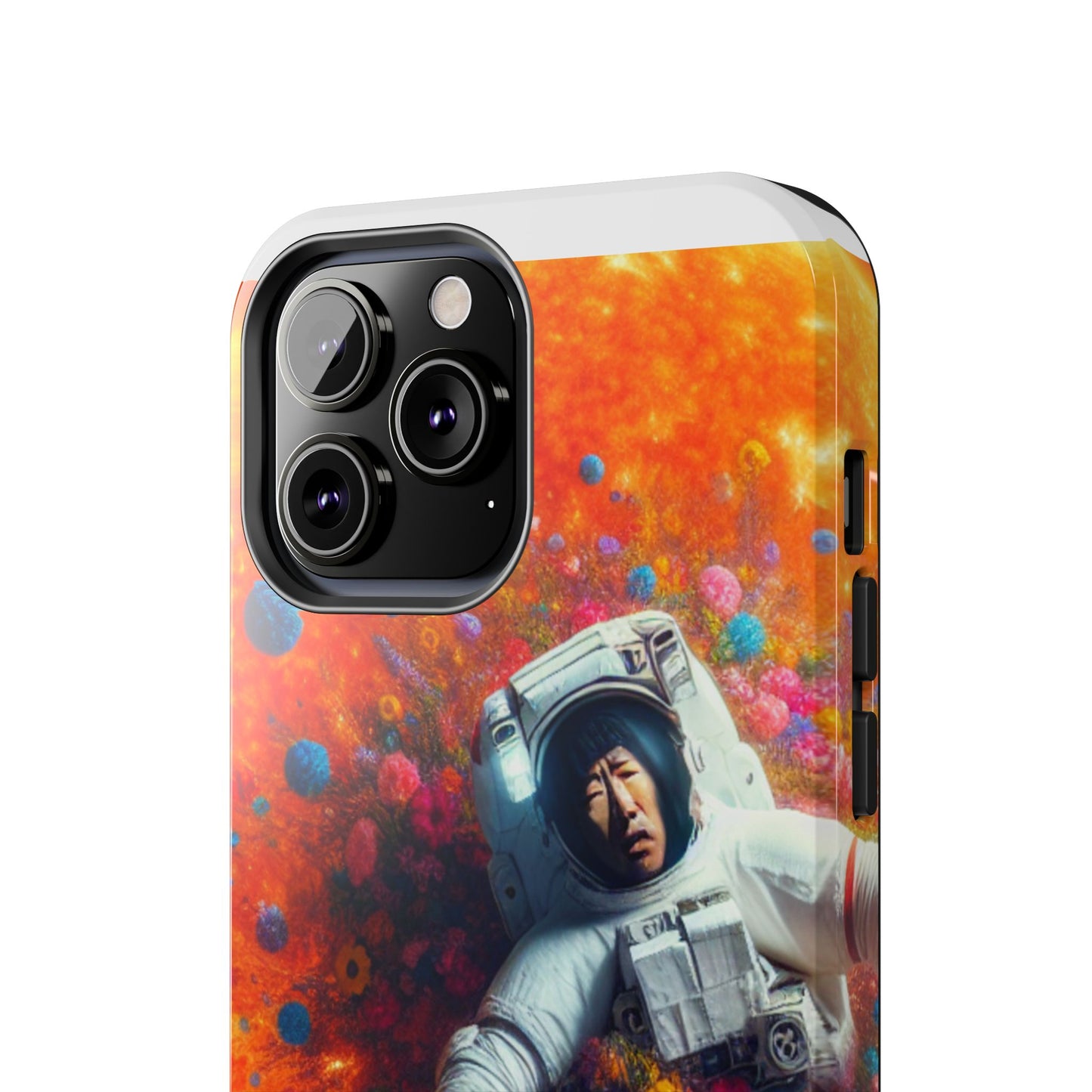 Astronaut Floral Phone Case | Space Art Protector | Unique Gift for Astronaut Lovers | Phone Accessory | Galaxy Theme