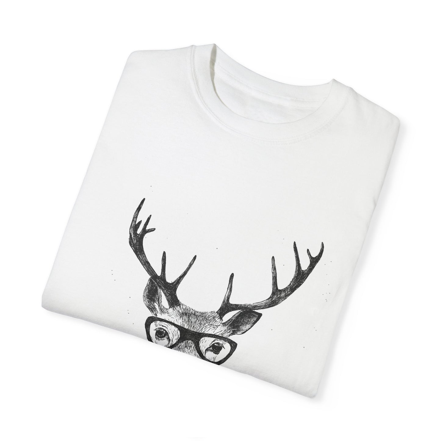 Vintage Deer Graphic Unisex T-Shirt - Unique Animal Tee for Nature Lovers