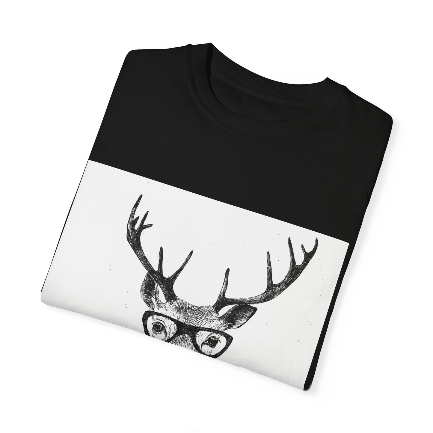 Vintage Deer Graphic Unisex T-Shirt - Unique Animal Tee for Nature Lovers