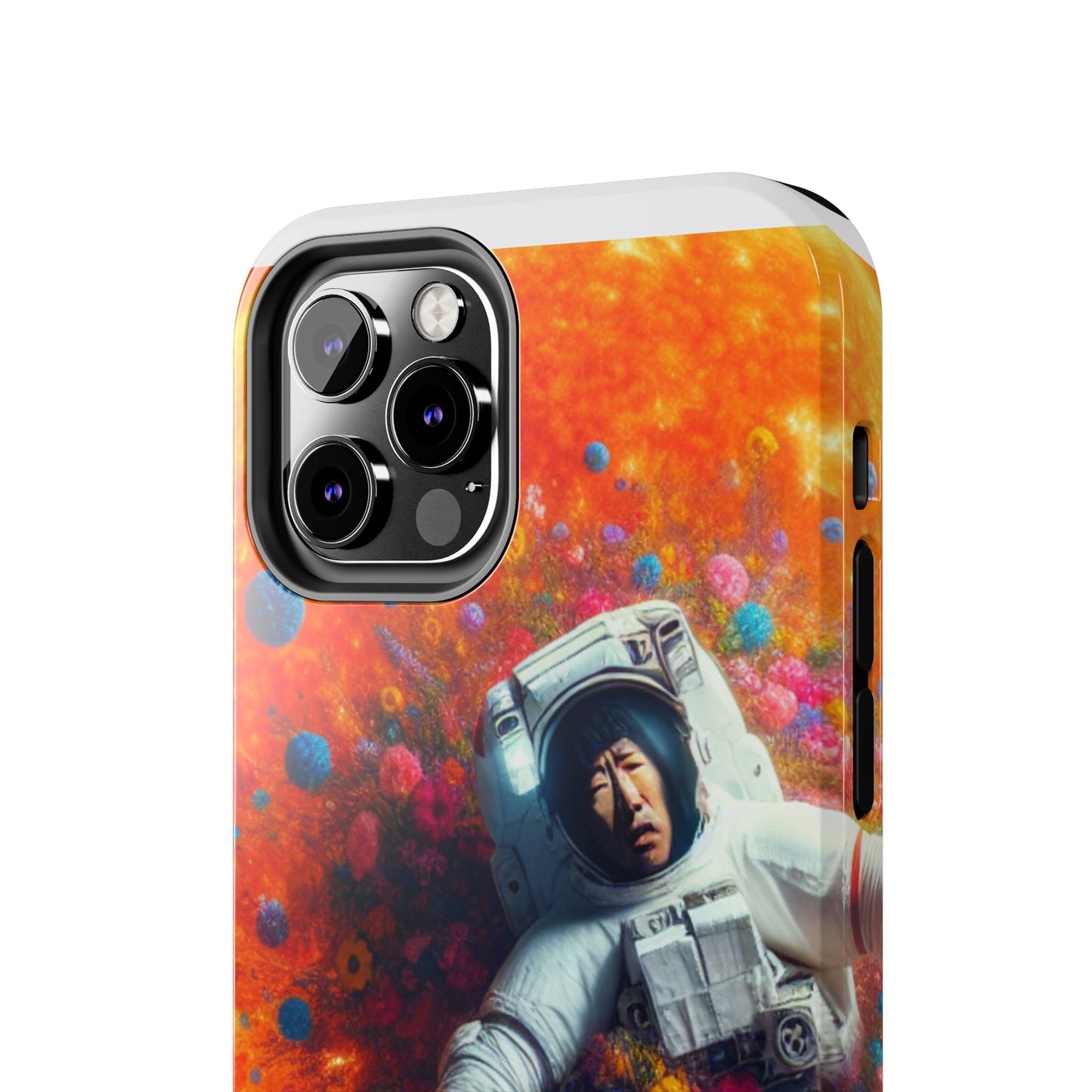 Astronaut Floral Phone Case | Space Art Protector | Unique Gift for Astronaut Lovers | Phone Accessory | Galaxy Theme