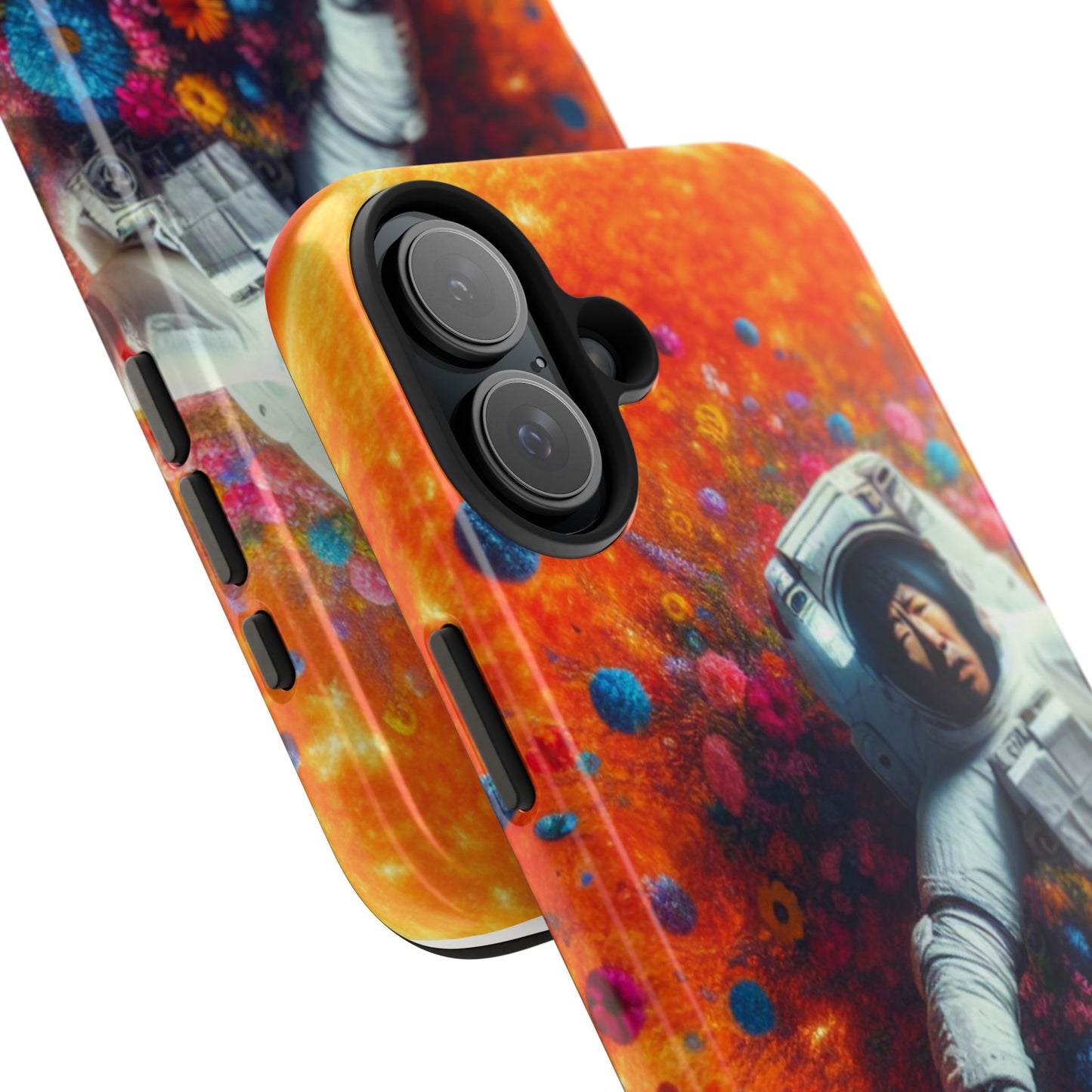 Astronaut Floral Phone Case | Space Art Protector | Unique Gift for Astronaut Lovers | Phone Accessory | Galaxy Theme