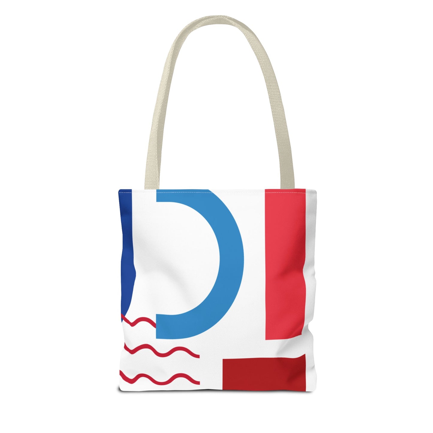Graphic Tote Bag - Modern Abstract Design for Everyday Use