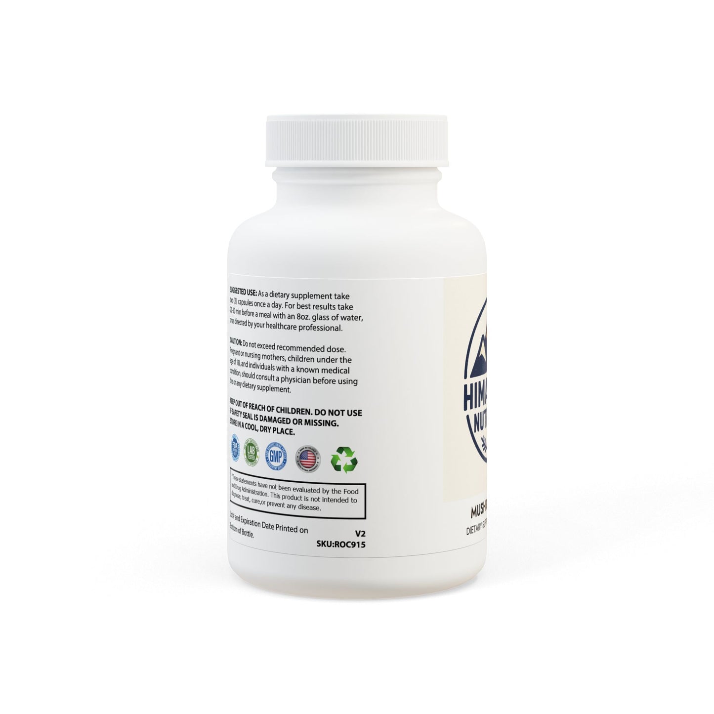 Mushroom Blend Supplement (60 Capsules)