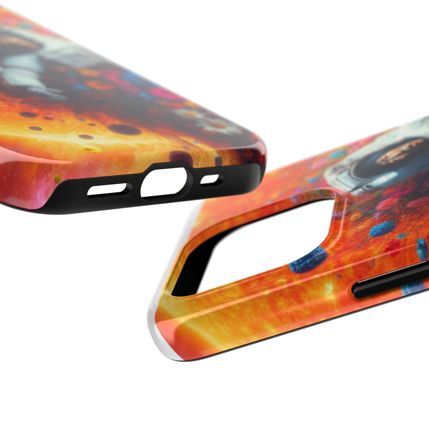 Astronaut Floral Phone Case | Space Art Protector | Unique Gift for Astronaut Lovers | Phone Accessory | Galaxy Theme