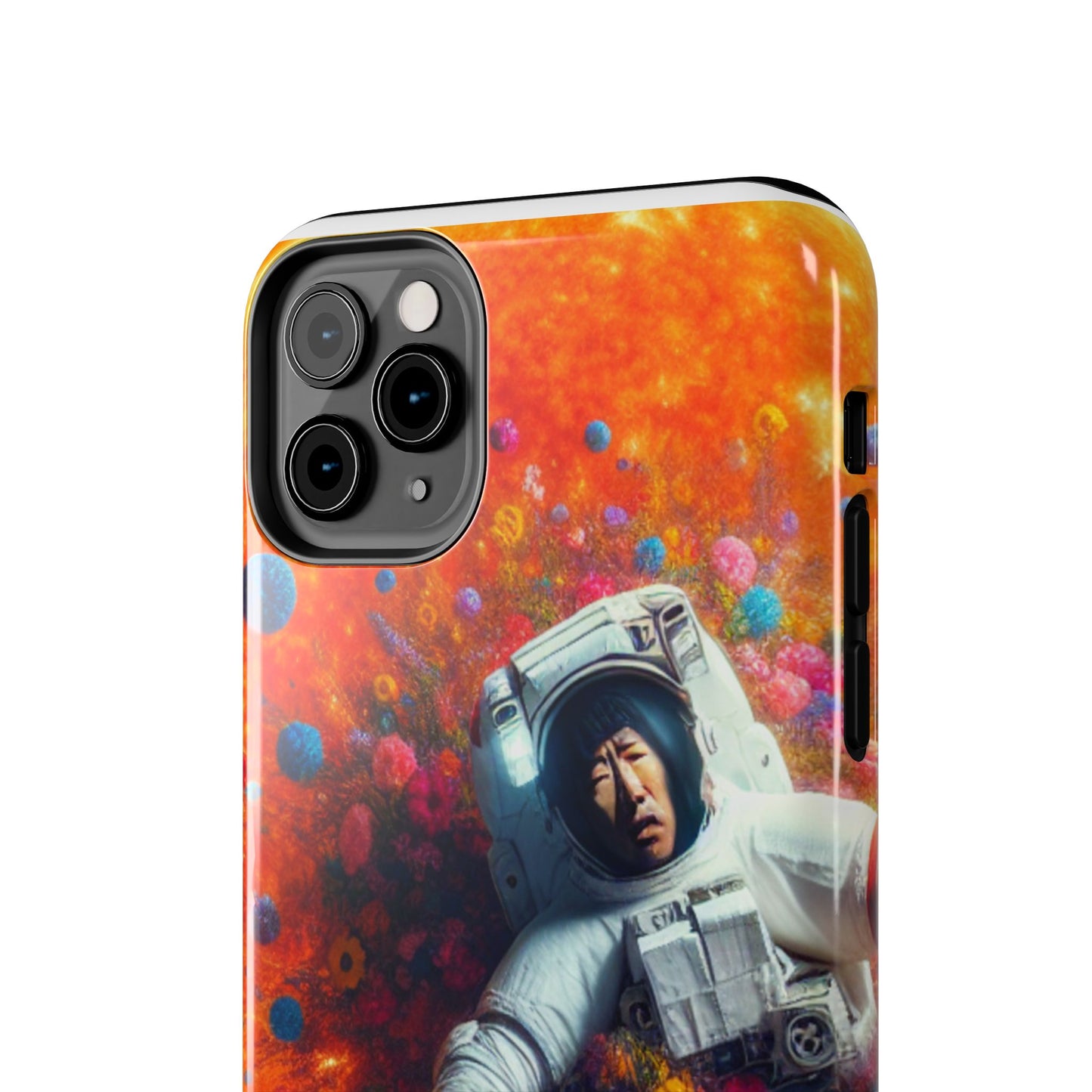 Astronaut Floral Phone Case | Space Art Protector | Unique Gift for Astronaut Lovers | Phone Accessory | Galaxy Theme