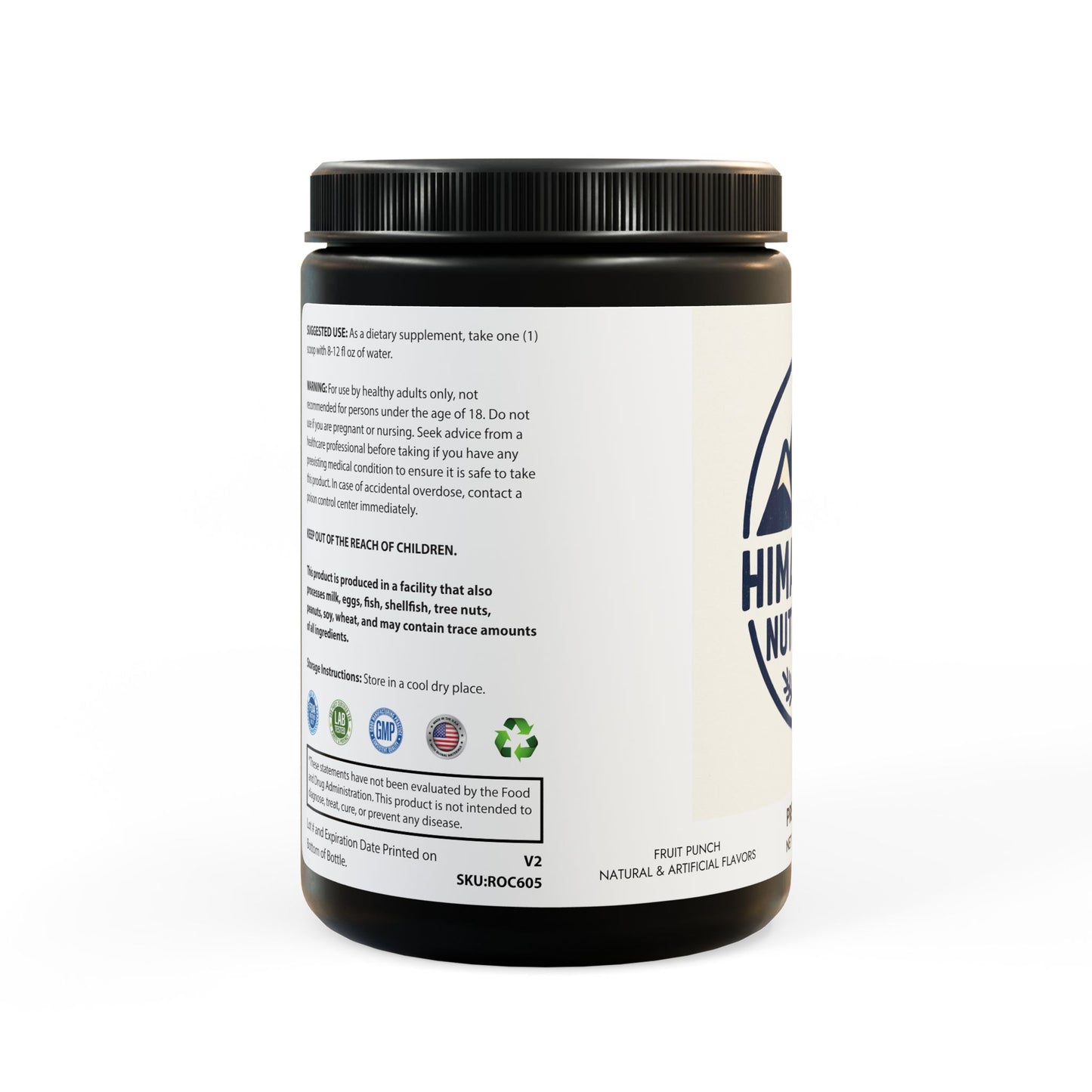 Pre-Workout Supplement, Fruit Punch (204g, 7.1oz)