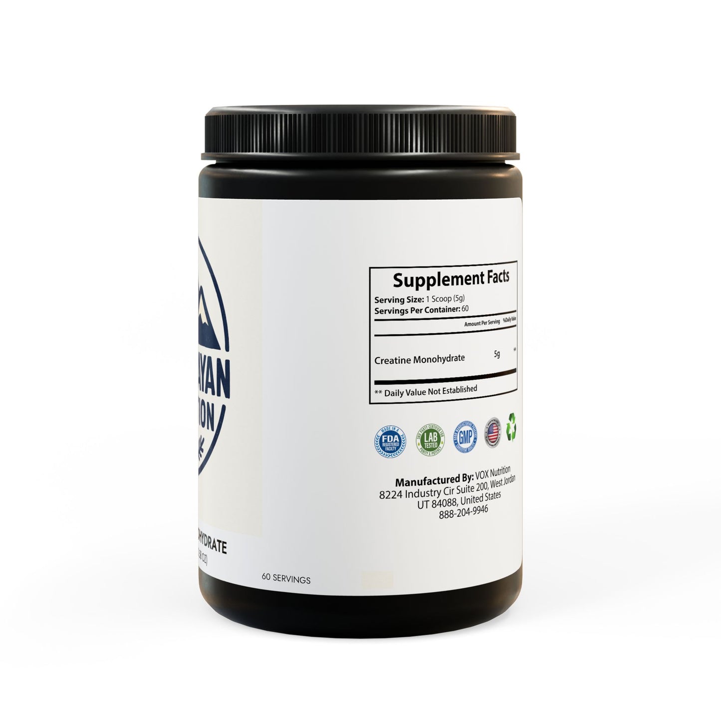 Creatine Monohydrate Supplement (300g, 10.58oz)