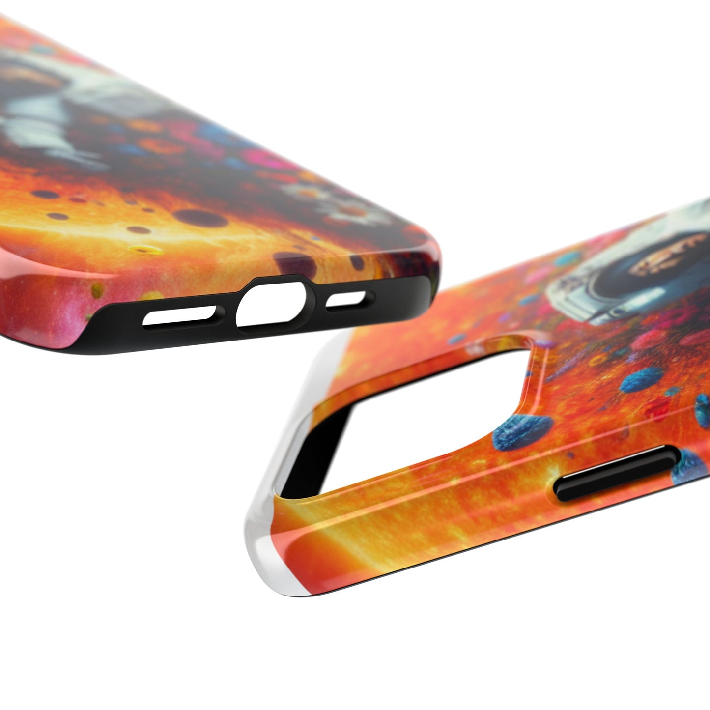 Astronaut Floral Phone Case | Space Art Protector | Unique Gift for Astronaut Lovers | Phone Accessory | Galaxy Theme