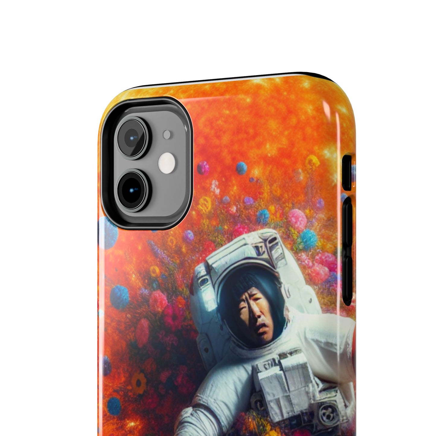 Astronaut Floral Phone Case | Space Art Protector | Unique Gift for Astronaut Lovers | Phone Accessory | Galaxy Theme