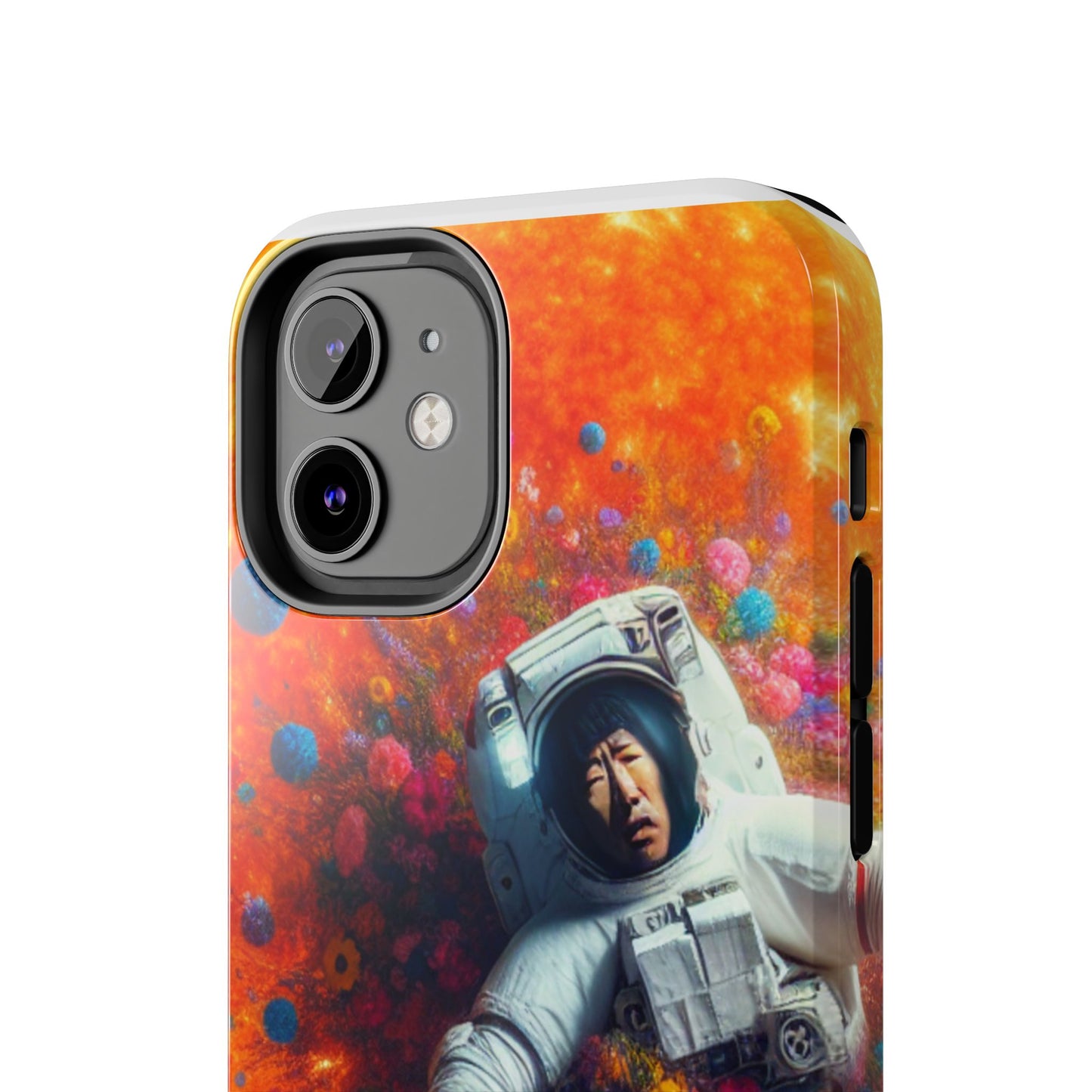 Astronaut Floral Phone Case | Space Art Protector | Unique Gift for Astronaut Lovers | Phone Accessory | Galaxy Theme