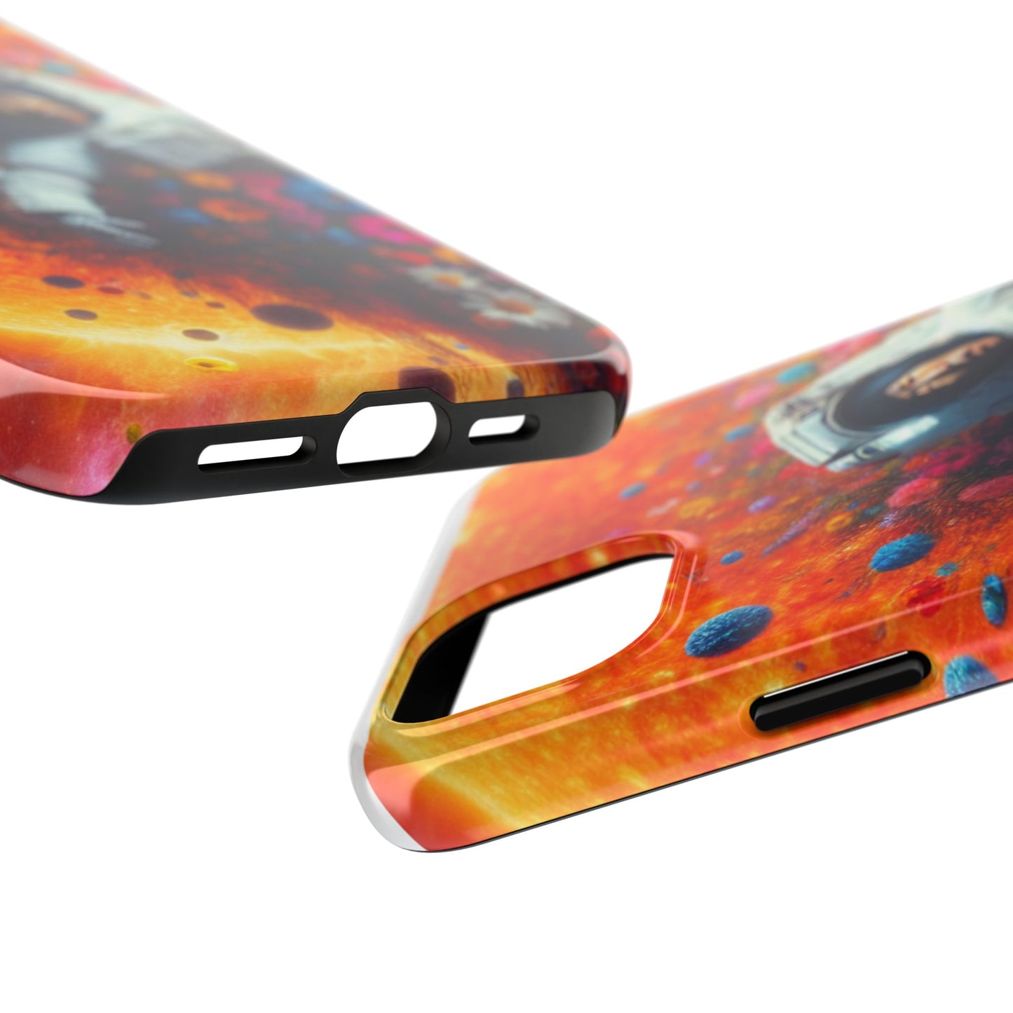 Astronaut Floral Phone Case | Space Art Protector | Unique Gift for Astronaut Lovers | Phone Accessory | Galaxy Theme