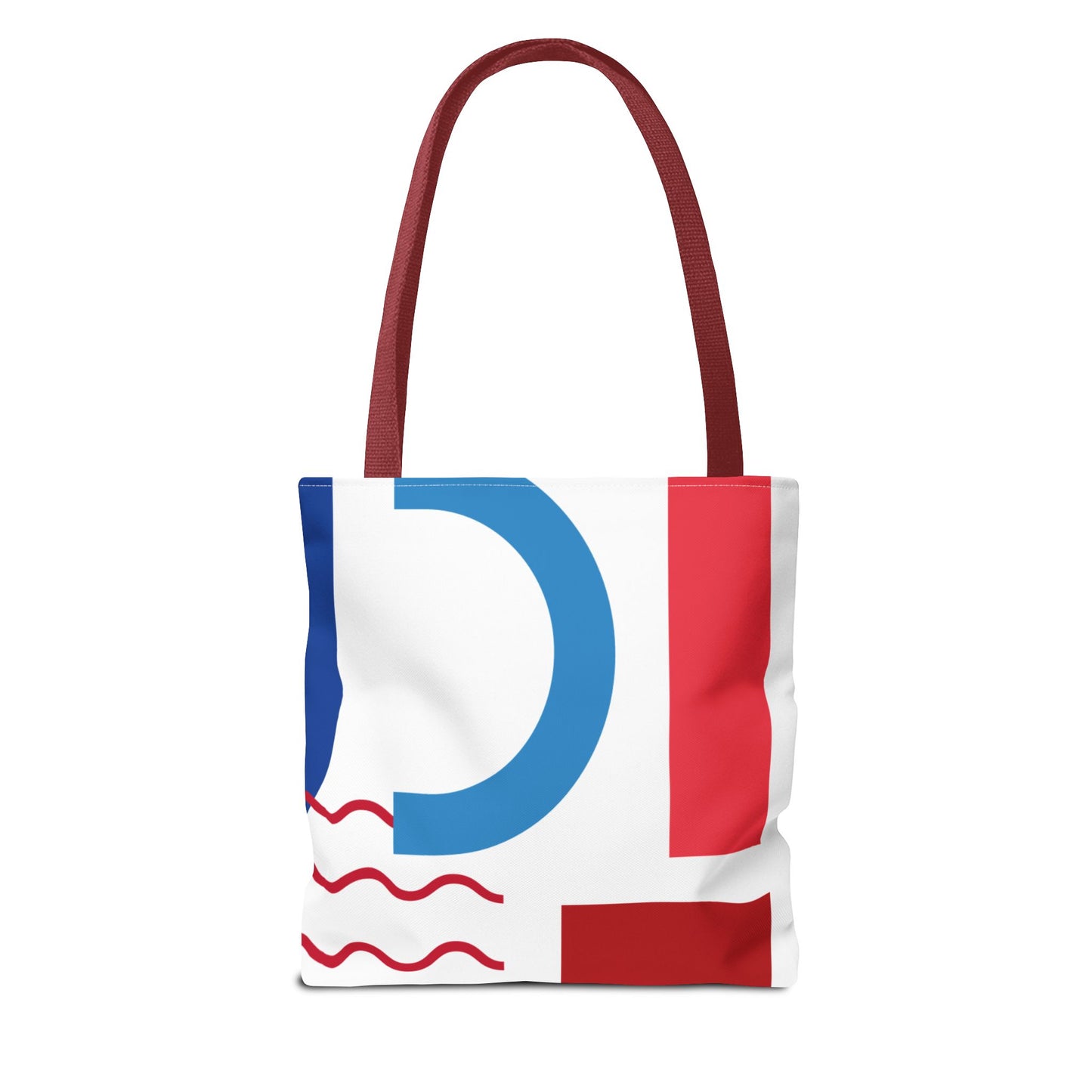 Graphic Tote Bag - Modern Abstract Design for Everyday Use