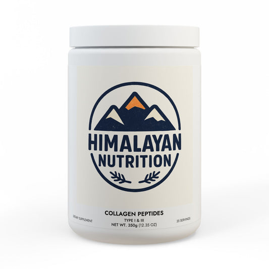 Collagen Peptides Type I & III Supplement (350g, 12.3oz)