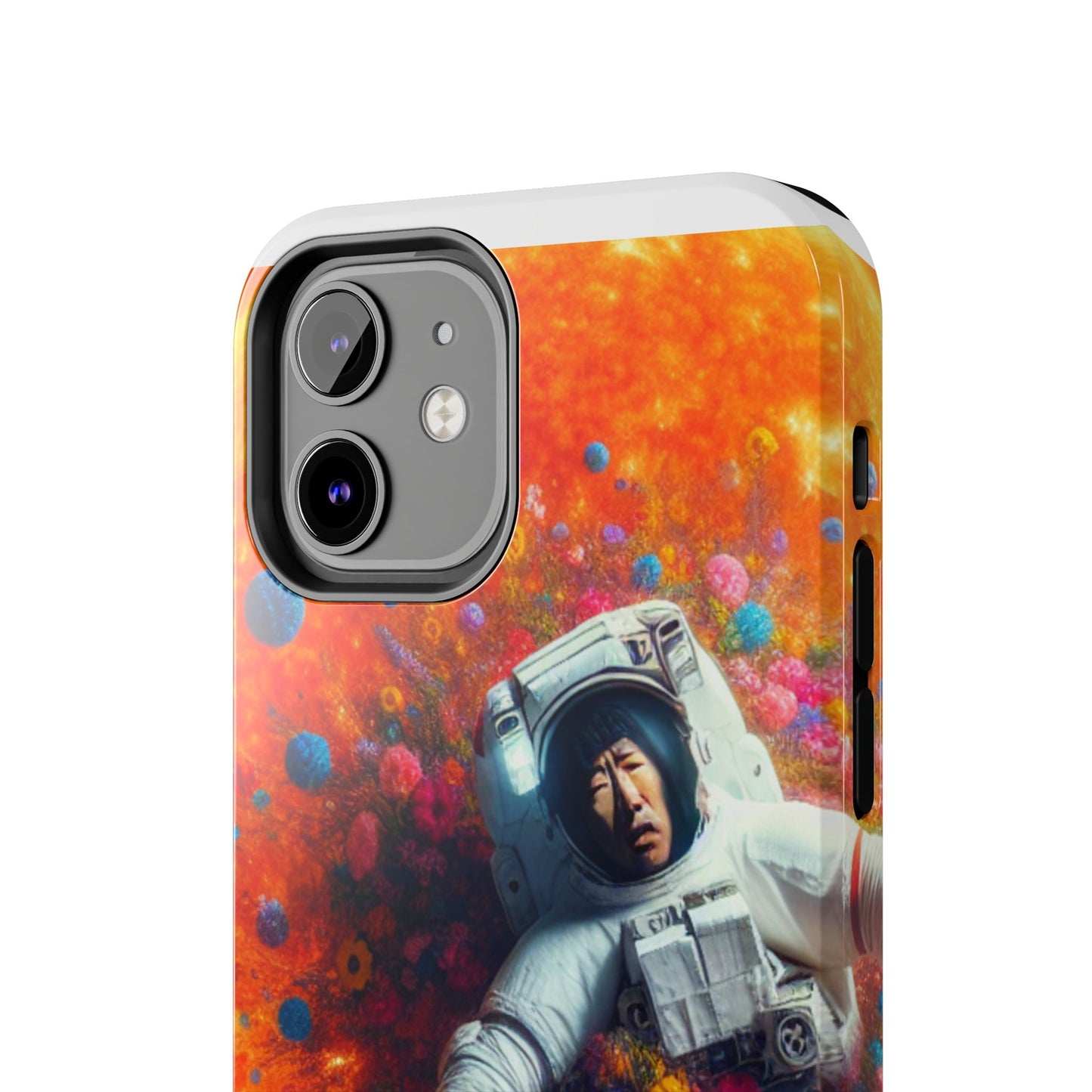 Astronaut Floral Phone Case | Space Art Protector | Unique Gift for Astronaut Lovers | Phone Accessory | Galaxy Theme