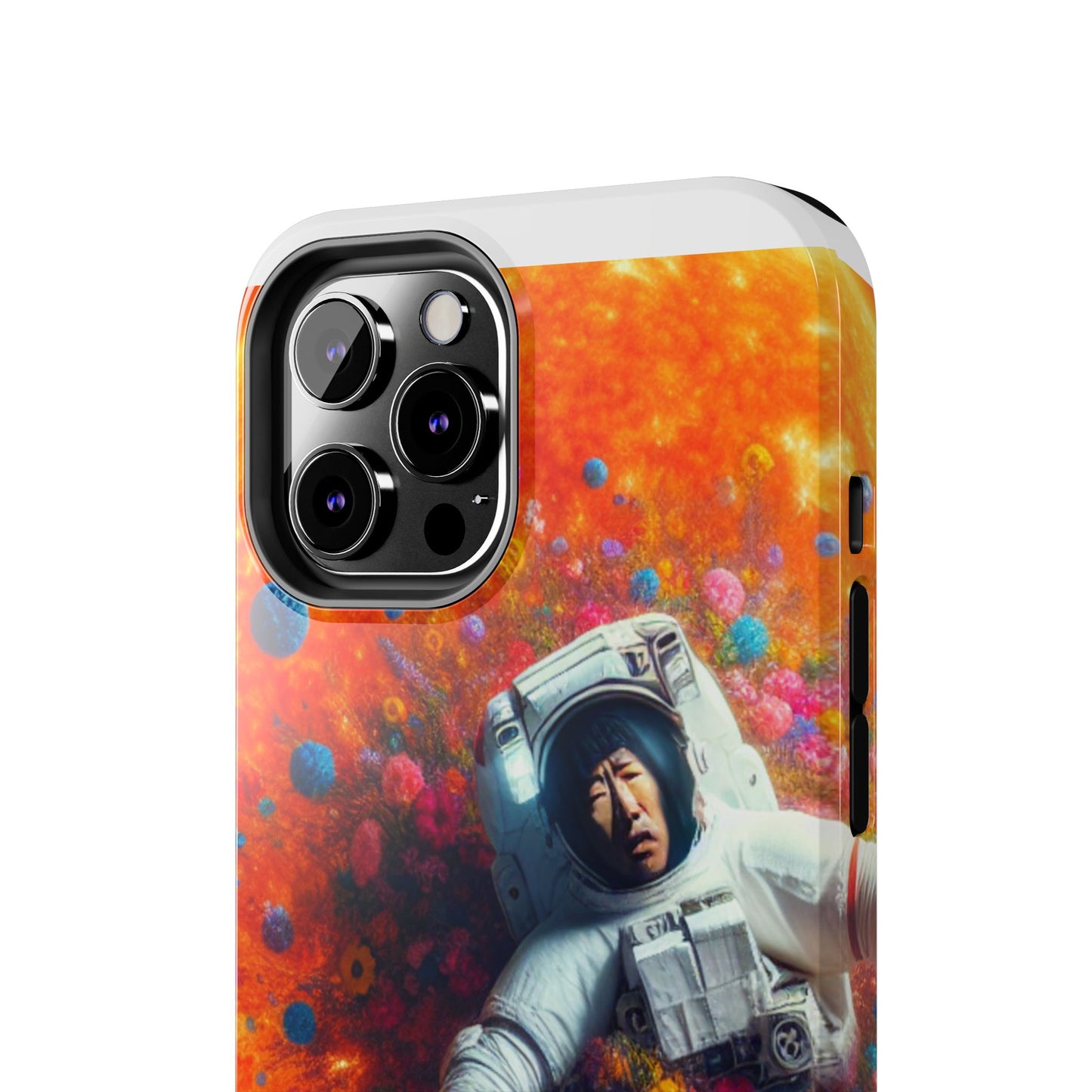 Astronaut Floral Phone Case | Space Art Protector | Unique Gift for Astronaut Lovers | Phone Accessory | Galaxy Theme