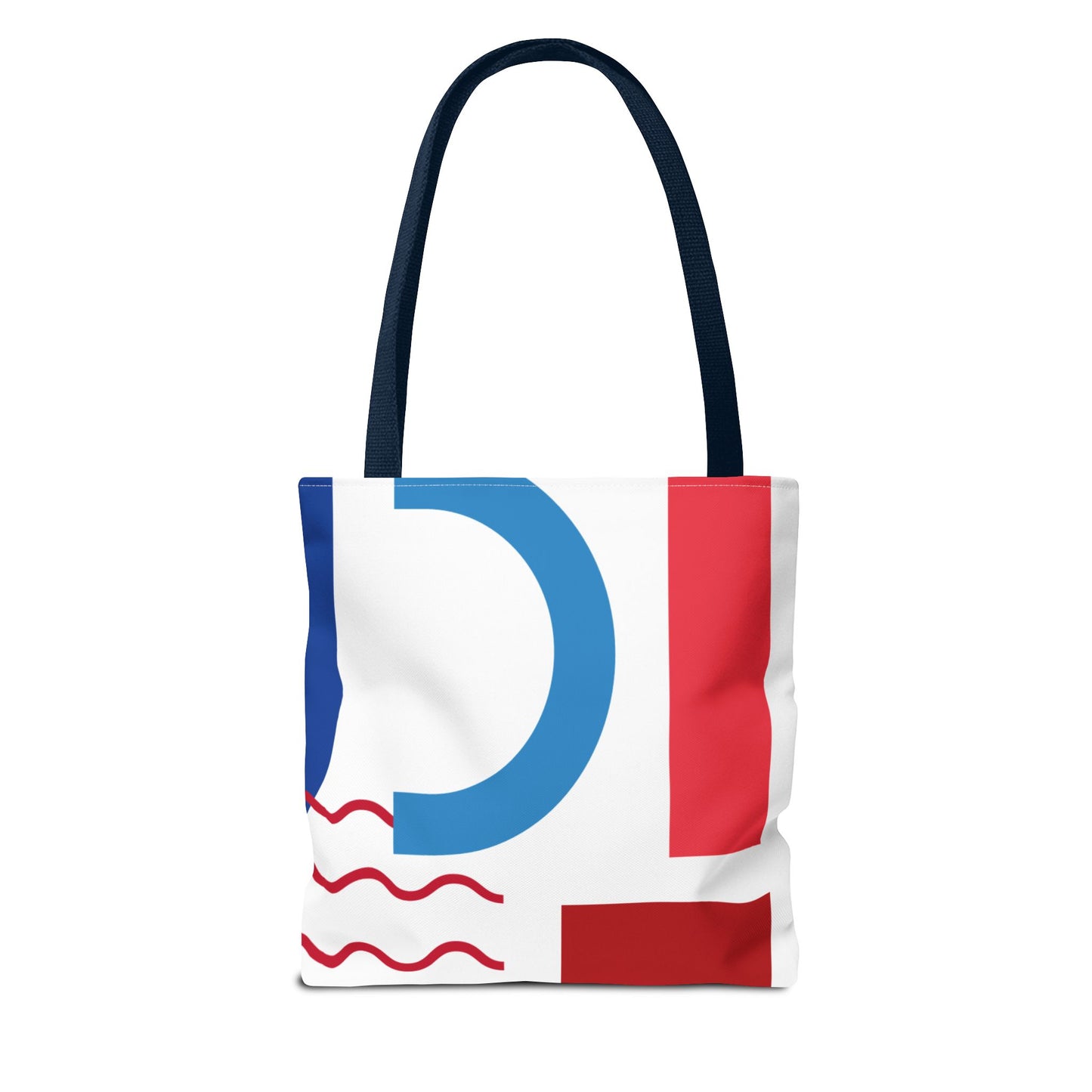 Graphic Tote Bag - Modern Abstract Design for Everyday Use