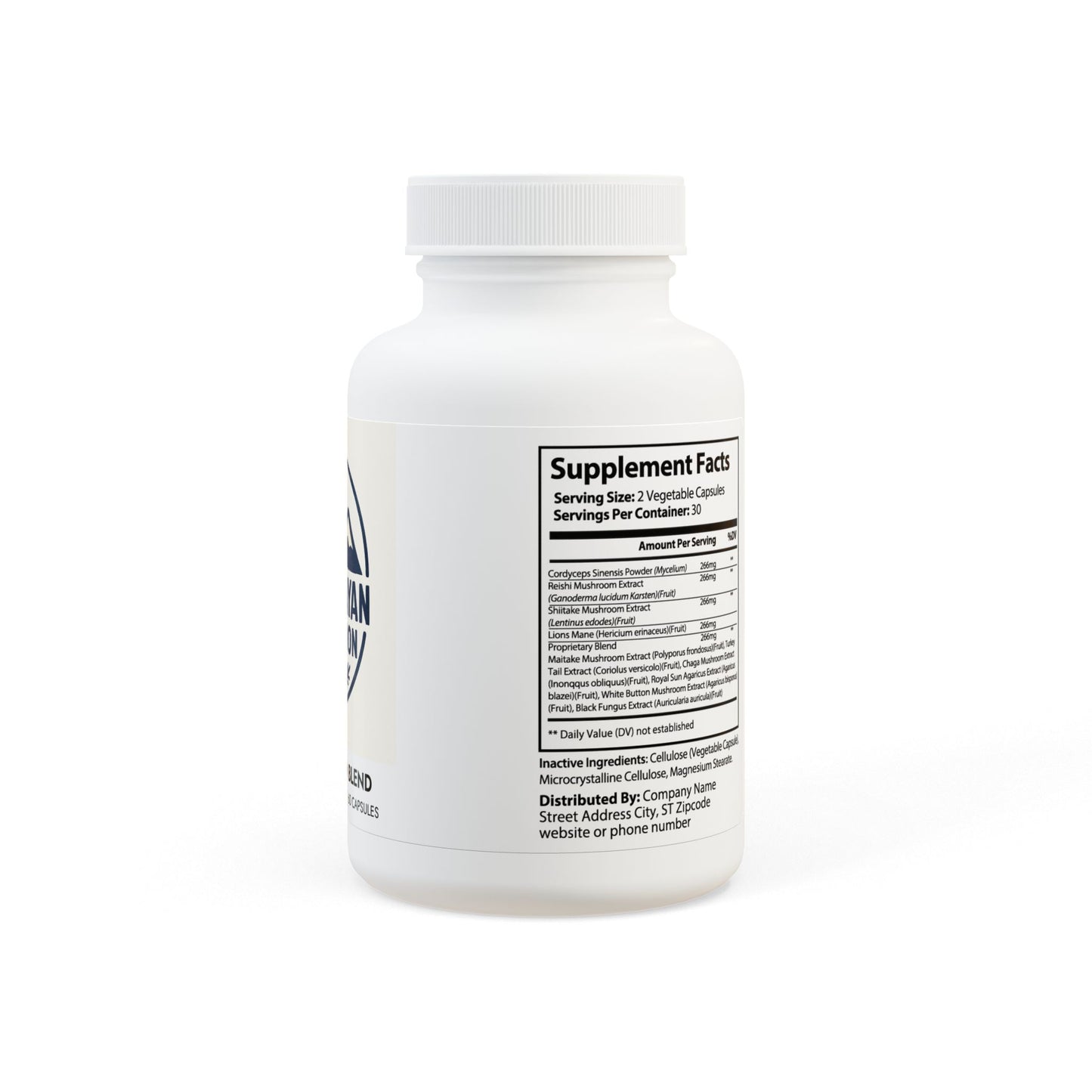 Mushroom Blend Supplement (60 Capsules)