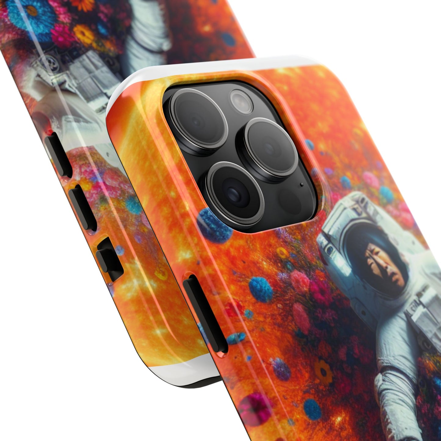 Astronaut Floral Phone Case | Space Art Protector | Unique Gift for Astronaut Lovers | Phone Accessory | Galaxy Theme